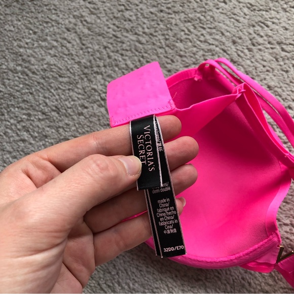Victorias Secret | 32DD NWOT Hot Pink Bra - Picture 9 of 9